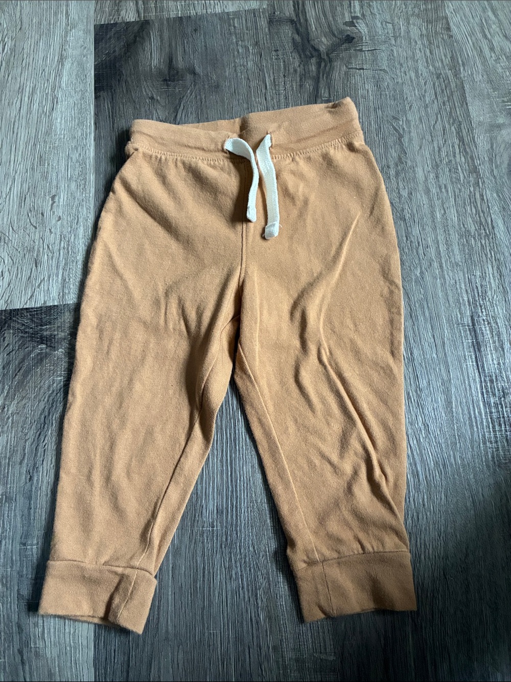 Old Navy Tan Drawstring Kids Jogger Pants 18-24 Months